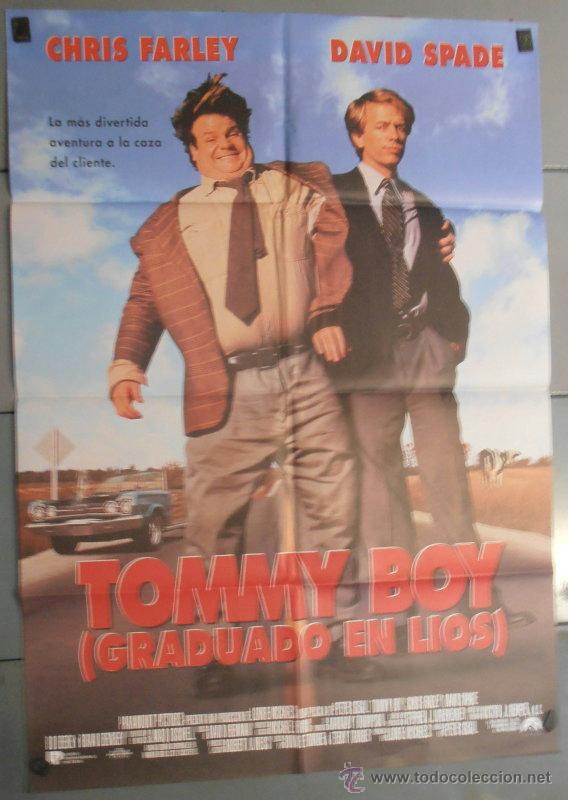 Kino: TOMMY BOY, CARTEL DE CINE ORIGINAL 70x100 APROX (2428)