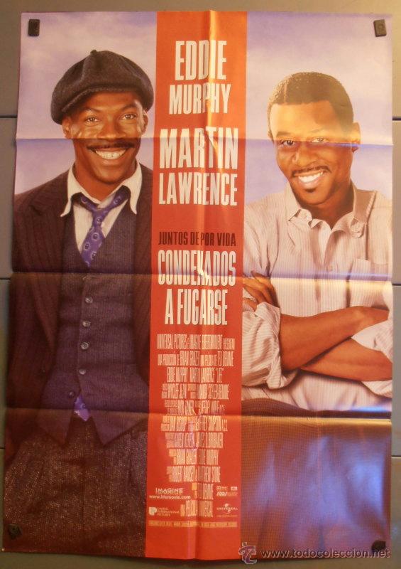 Kino: CONDENADOS A FUGARSE, CARTEL DE CINE ORIGINAL 70x100 APROX (2584)