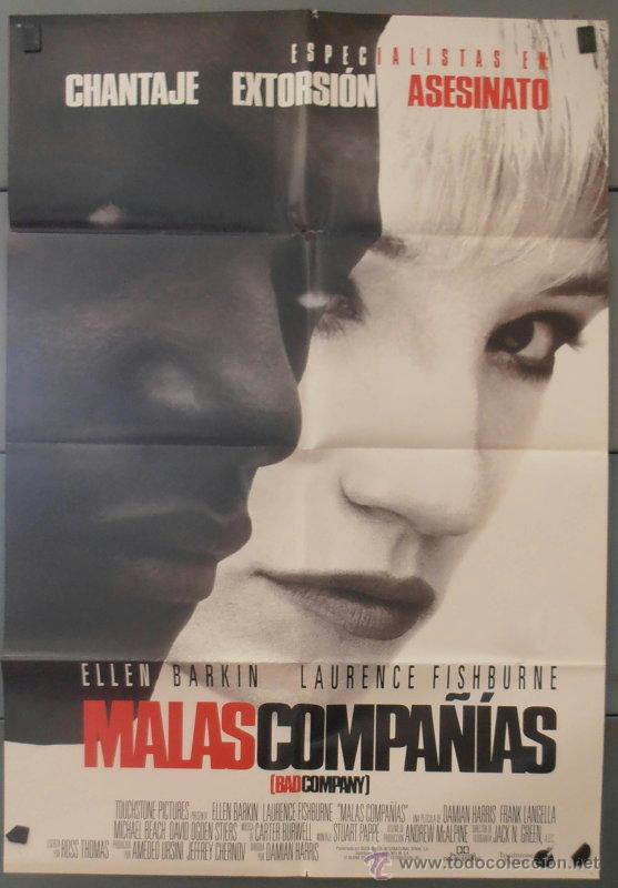 Cine: MALAS COMPA&Ntilde;IAS, CARTEL DE CINE ORIGINAL 70x100 APROX (2605)