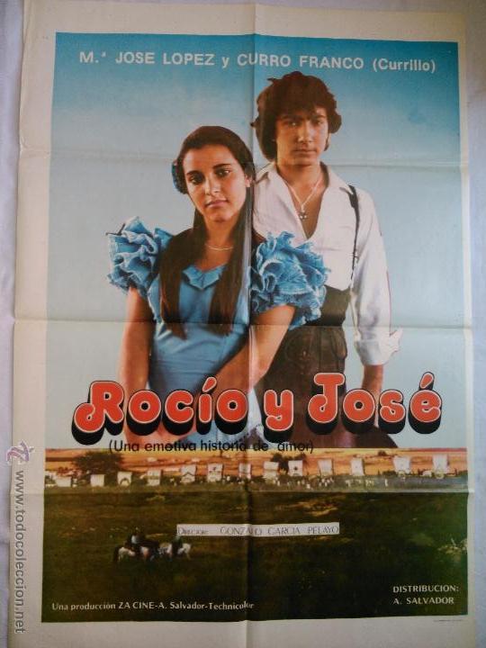 Cine: P&Oacute;STER ORIGINAL  ROC&Iacute;O Y JOS&Eacute; - Foto 1