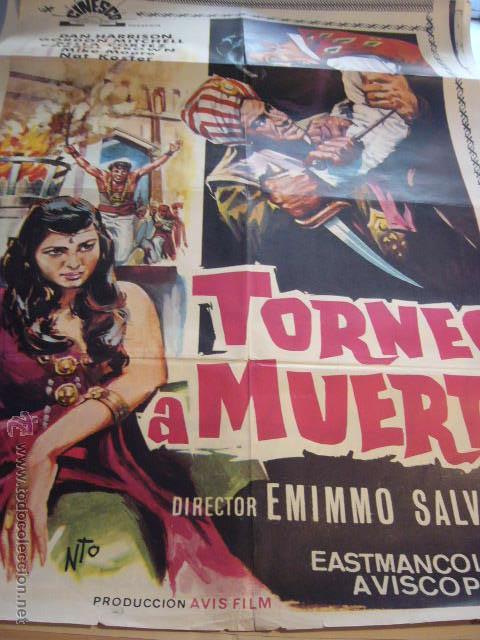 Cine: CARTEL DE CINE- MOVIE POSTER. TORNEO A MUERTE