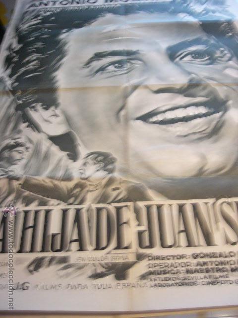 Cine: CARTEL DE CINE- MOVIE POSTER. LA HIJA DE JUAN SIMON
