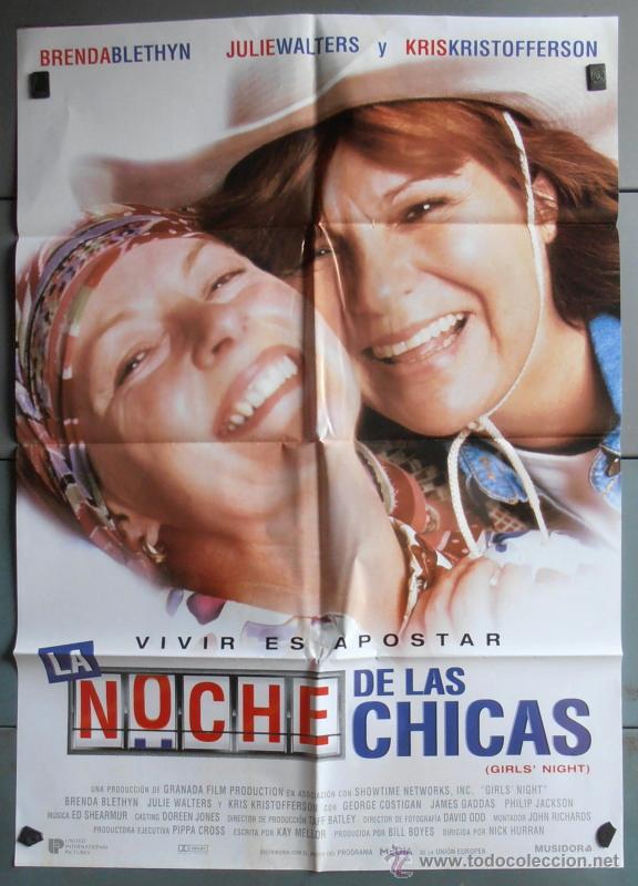 Kino: LA NOCHE DE LAS CHICAS, CARTEL DE CINE ORIGINAL 70x100 APROX (2917)