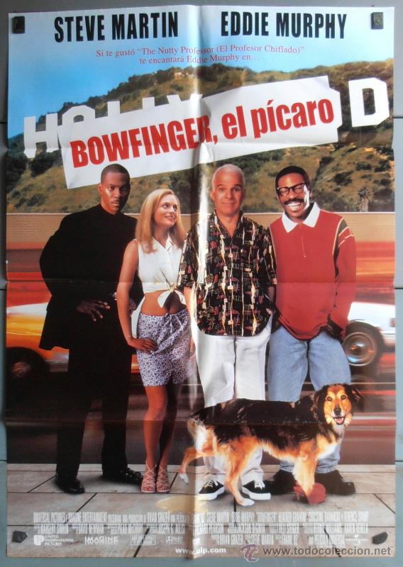 Kino: BOWFINGER, EL PICARO, CARTEL DE CINE ORIGINAL 70x100 APROX (2921)