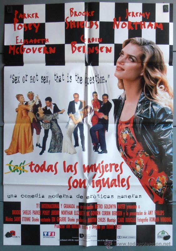 Kino: CASI TODAS LAS MUJERES SON IGUALES, CARTEL DE CINE ORIGINAL 70x100 APROX (2942)