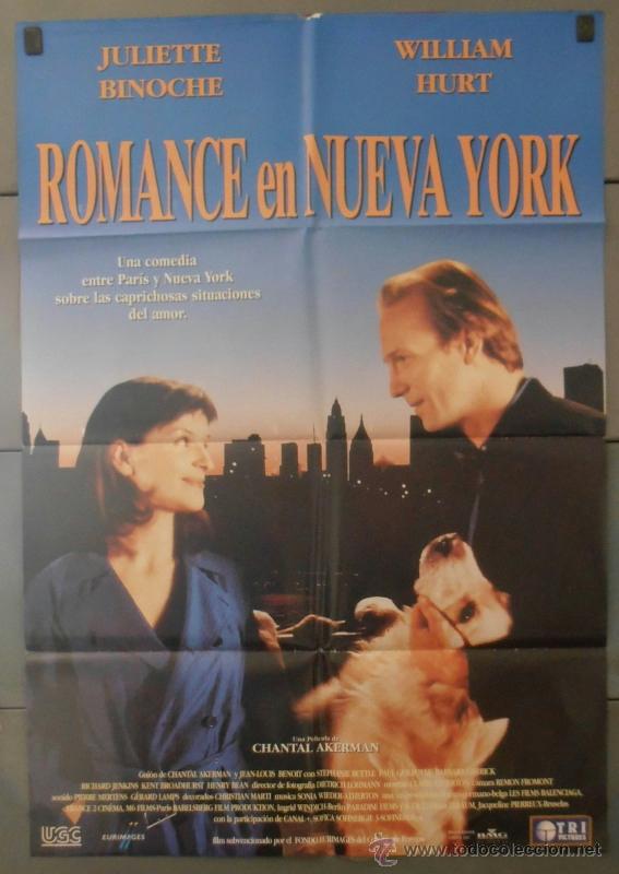 Kino: ROMANCE EN NUEVA YORK, CARTEL DE CINE ORIGINAL 70x100 APROX (2988)