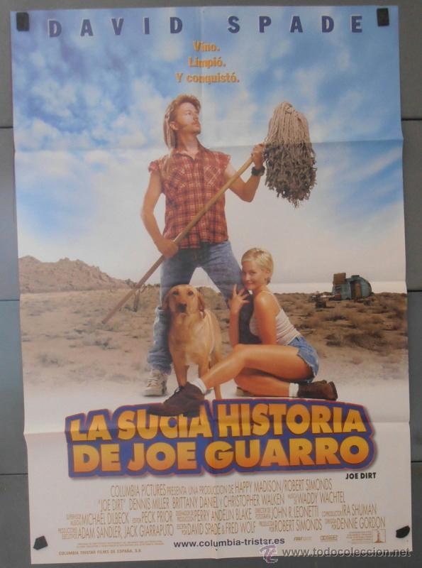 Kino: LA SUCIA HISTORIA DE JOE GUARRO, CARTEL DE CINE ORIGINAL 70x100 APROX (3025)