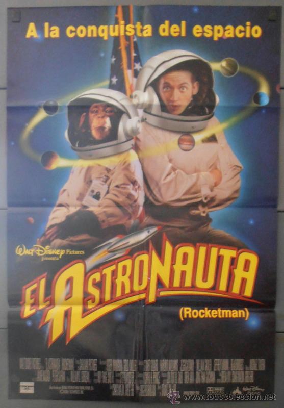 Kino: EL ASTRONAUTA,DISNEY CARTEL DE CINE ORIGINAL 70x100 APROX (3065)