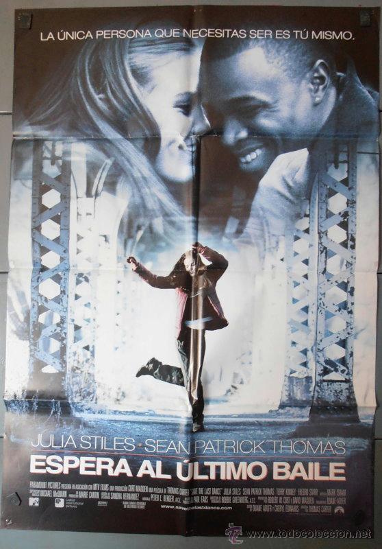 Kino: ESPERA EL ULTIMO BAILE, CARTEL DE CINE ORIGINAL 70x100 APROX (3323)