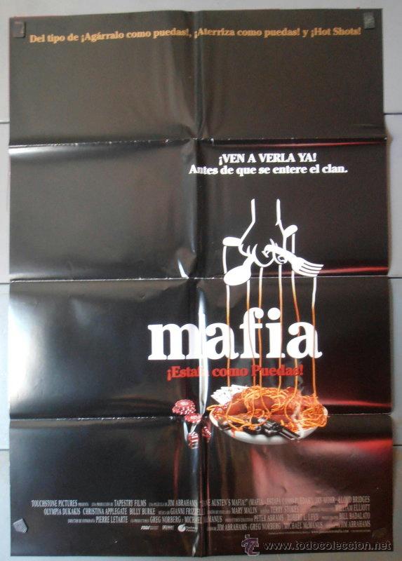 Kino: MAFIA &iexcl;ESTAFA COMO PUEDAS!, CARTEL DE CINE ORIGINAL 70x100 APROX (3331)