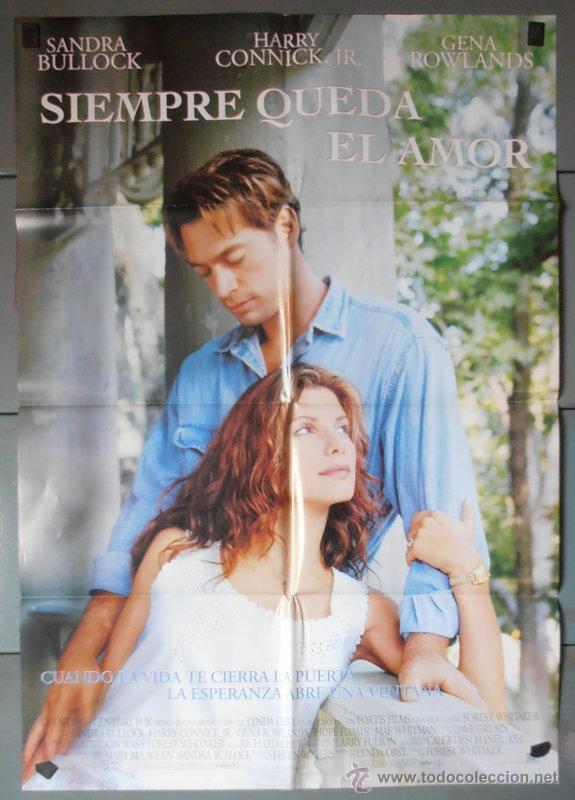 Kino: SIEMPRE QUEDA EL AMOR, CARTEL DE CINE ORIGINAL 70x100 APROX (3513)