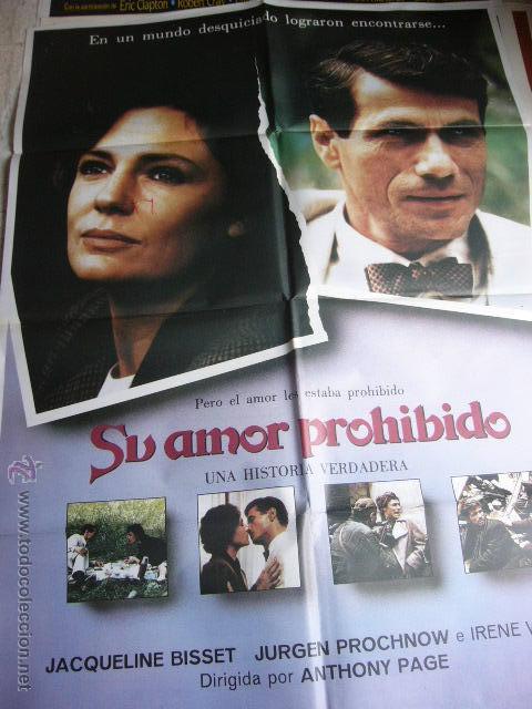 Cine: CARTEL DE CINE- MOVIE POSTER. SU AMOR PROHIBIDO