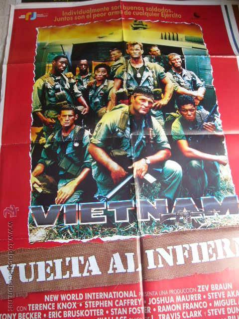 Cine: CARTEL DE CINE- MOVIE POSTER.  VIETNAM VUELTA AL INFIERNO