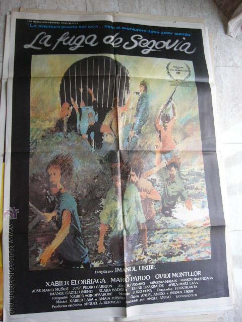 Cine: CARTEL DE CINE- MOVIE POSTER. LA FUGA DE SEGOVIA