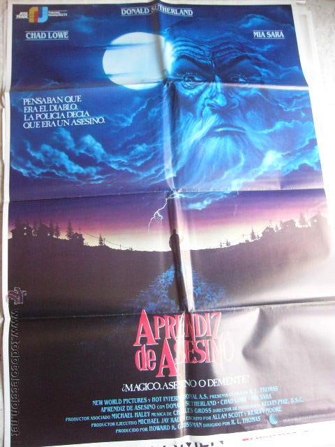 Cine: CARTEL DE CINE- MOVIE POSTER. APRENDIZ DE ASESINO