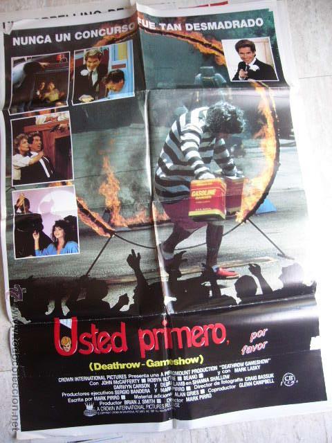 Cine: CARTEL DE CINE- MOVIE POSTER. ALASKA, USTED PRIMERO, POR FAVOR