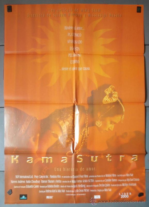 Cine: KAMASUTRA, CARTEL DE CINE ORIGINAL 70x100 APROX (3627)