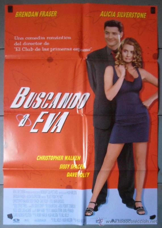 Kino: BUSCANDO A EVA, CARTEL DE CINE ORIGINAL 70x100 APROX (3643)