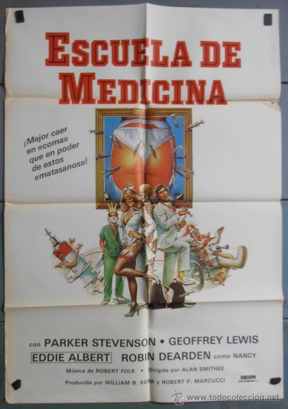 Kino: ESCUELA DE MEDICINA, CARTEL DE CINE ORIGINAL 70x100 APROX (3743)