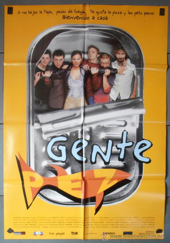 Kino: GENTE PEZ, CARTEL DE CINE ORIGINAL 70x100 APROX (3967)