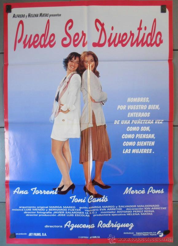 Kino: PUEDE SER DIVERTIDO, CARTEL DE CINE ORIGINAL 70x100 APROX (4149)