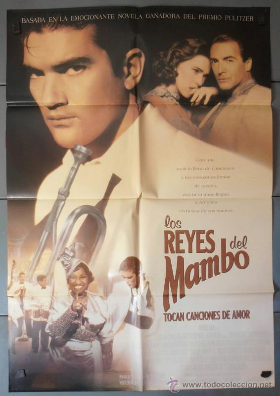 Kino: LOS REYES DEL MAMBO,A.BANDERAS CARTEL DE CINE ORIGINAL 70x100 APROX (4200)