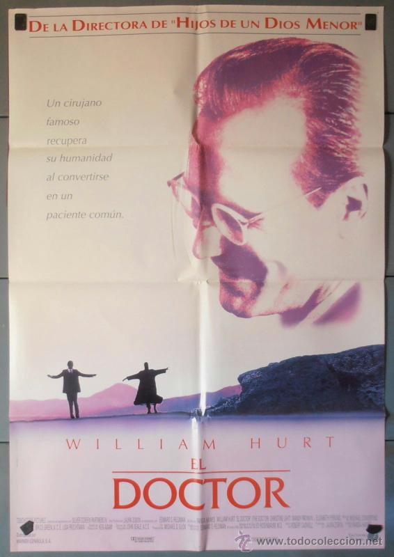 Cine: EL DOCTOR, CARTEL DE CINE ORIGINAL 70x100 APROX (4335)