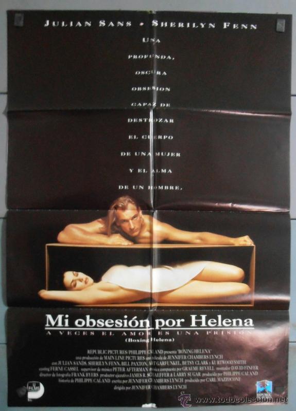 Cin&eacute;ma: MI OBSESION POR HELENA, CARTEL DE CINE ORIGINAL 70x100 APROX (4507)