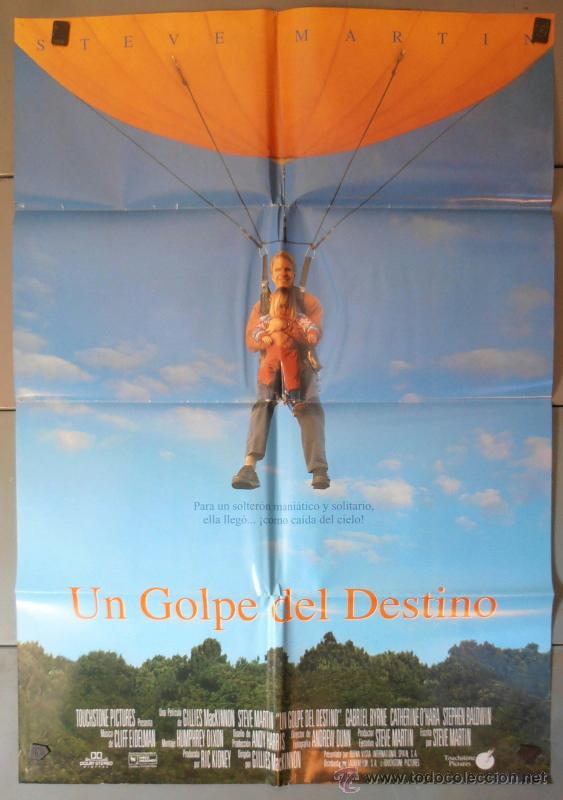 Kino: UN GOLPE DEL DESTINO, CARTEL DE CINE ORIGINAL 70x100 APROX (4520)
