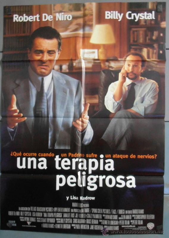 Kino: UNA TERAPIA PELIGROSA,ROBERT DE NIRO, ROBIN WILLIAMS CARTEL DE CINE ORIGINAL 70x100 APROX (4683)