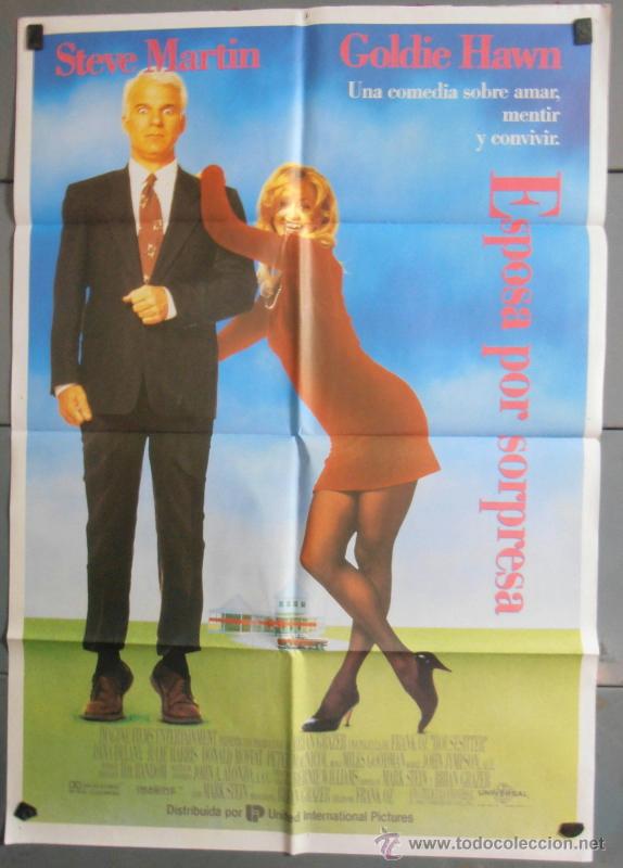 Kino: ESPOSA POR SORPRESA, CARTEL DE CINE ORIGINAL 70x100 APROX (4731)