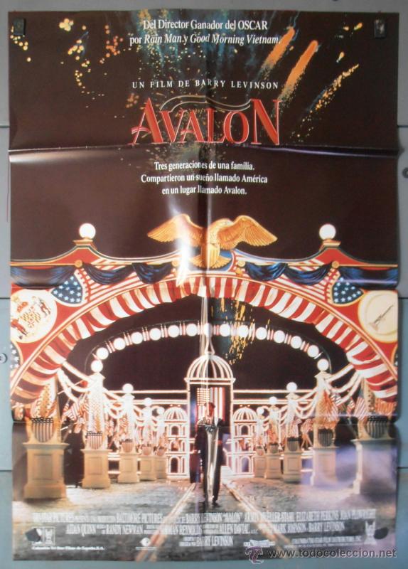 Kino: AVALON, CARTEL DE CINE ORIGINAL 70x100 APROX (4750)