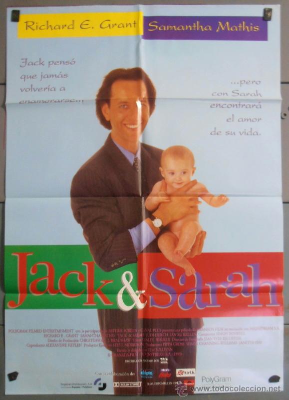Kino: JACK & SARAH, CARTEL DE CINE ORIGINAL 70x100 APROX (4787)