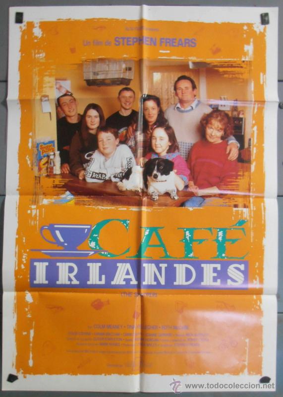 Kino: CAF&Eacute; IRLANDES, CARTEL DE CINE ORIGINAL 70x100 APROX (4829)