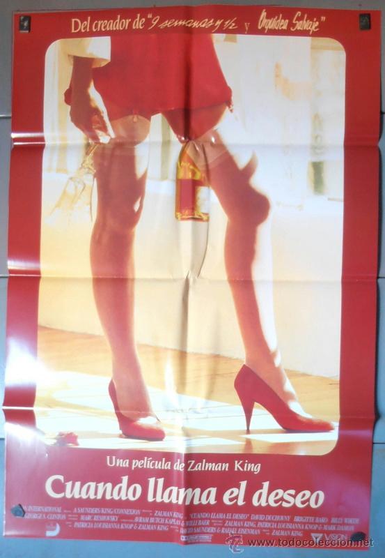 Cin&eacute;ma: CUANDO LLAMA EL DESEO, CARTEL DE CINE ORIGINAL 70x100 APROX (4905)