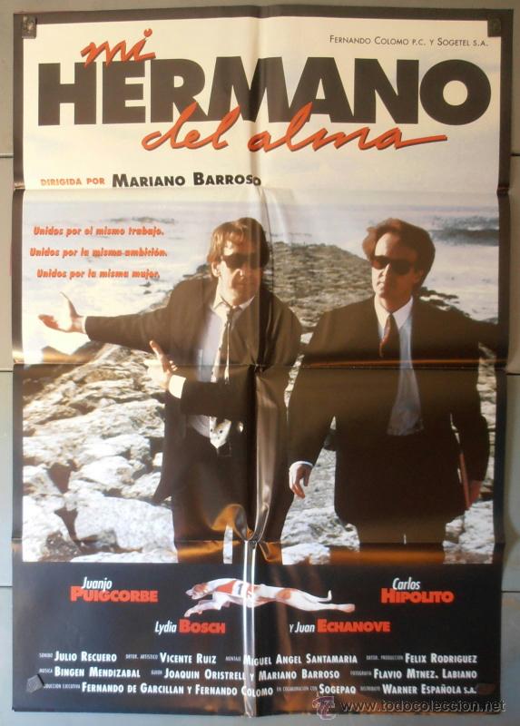 Cin&eacute;ma: MI HERMANO DEL ALMA, CARTEL DE CINE ORIGINAL 70x100 APROX (5080)