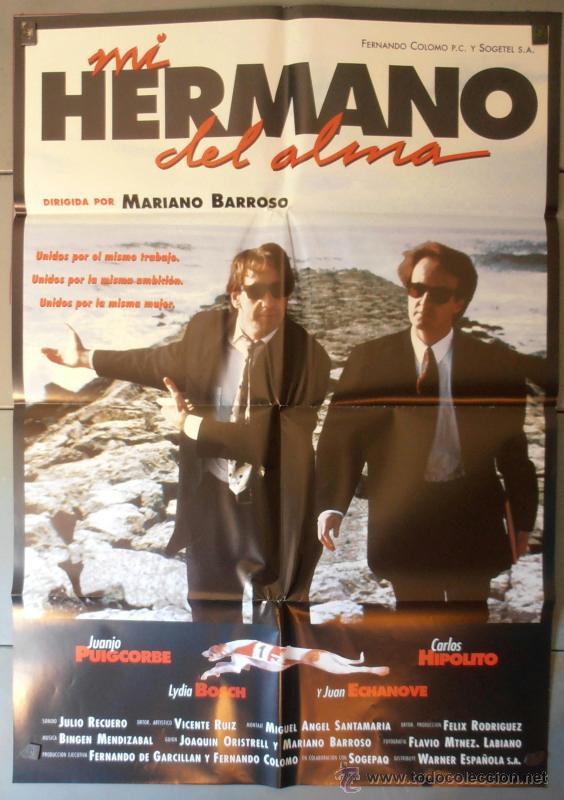 Cinema: MI HERMANO DEL ALMA, CARTEL DE CINE ORIGINAL 70x100 APROX (5085)