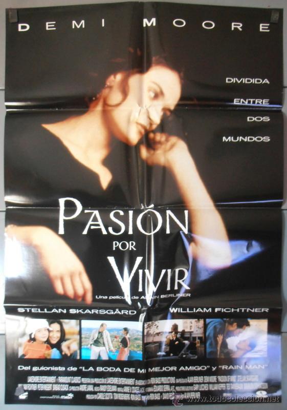 Cin&eacute;ma: PASION POR VIVIR, CARTEL DE CINE ORIGINAL 70x100 APROX (5179)