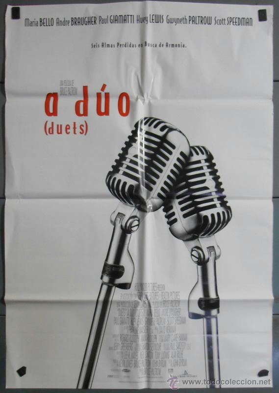 Cinema: A DUO, CARTEL DE CINE ORIGINAL 70x100 APROX (5256)