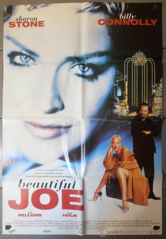 Cinema: BEAUTIFUL JOE,SHARON STONE CARTEL DE CINE ORIGINAL 70x100 APROX (5385)