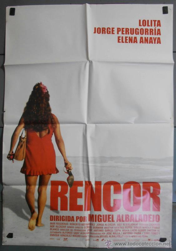 Cin&eacute;ma: RENCOR, CARTEL DE CINE ORIGINAL 70x100 APROX (5456)