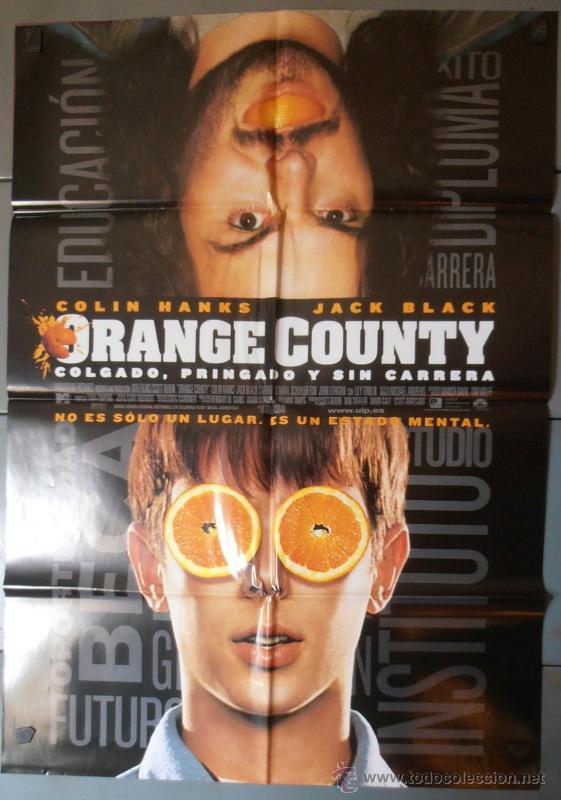 Cinema: ORANGE COUNTY, CARTEL DE CINE ORIGINAL 70x100 APROX (5467)