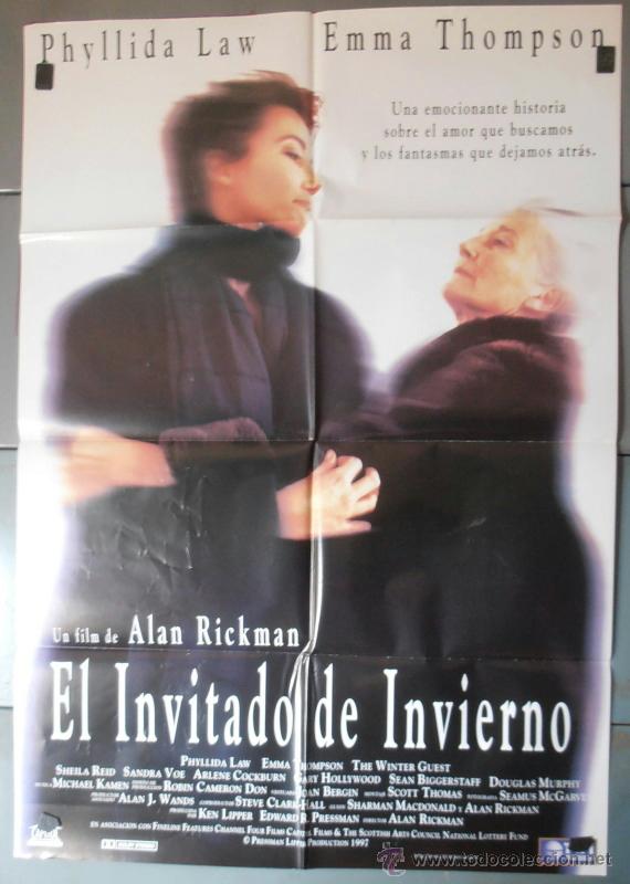 Cin&eacute;ma: EL INVITADO DE INVIERNO, CARTEL DE CINE ORIGINAL 70x100 APROX (5476)