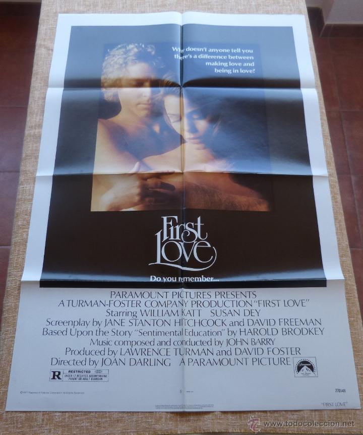 Cinema: First Love P&oacute;ster original de la pel&iacute;cula, Original, Doblado, a&ntilde;o 1977, William Kat, Hecho en U.S.A.