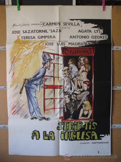 Cine: STRIP TIS A LA INGLESA - Foto 1