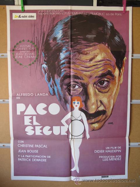 Cin&eacute;ma: PACO EL SEGURO