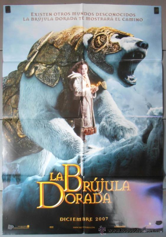 Cinema: LA BRUJULA DORADA, CARTEL DE CINE ORIGINAL 70x100 APROX (5800)
