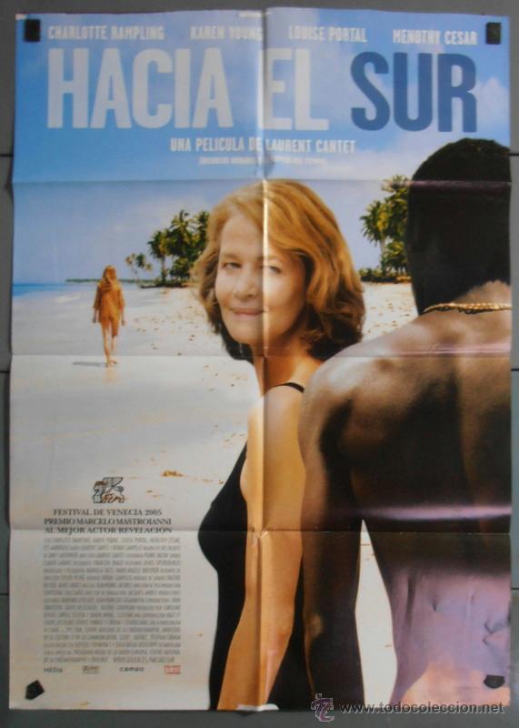Cin&eacute;ma: HACIA EL SUR, CARTEL DE CINE ORIGINAL 70x100 APROX (5850)