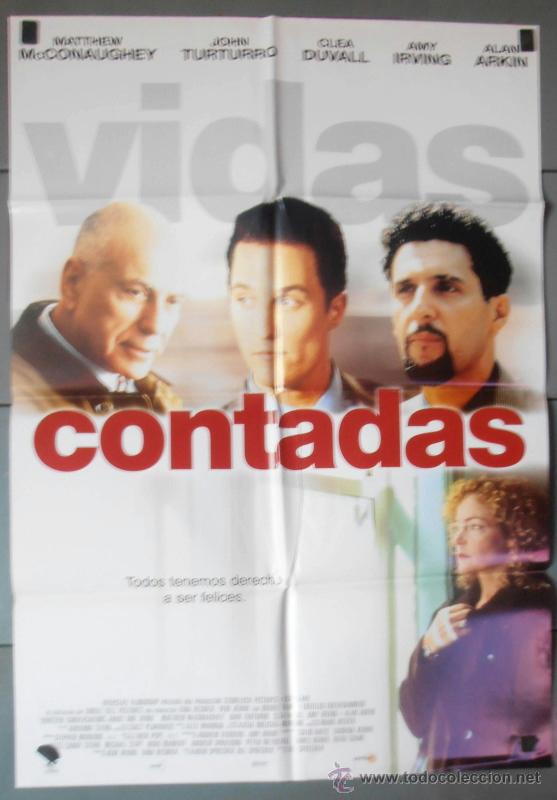 Cin&eacute;ma: VIDAS CONTADAS, CARTEL DE CINE ORIGINAL 70x100 APROX (5927)