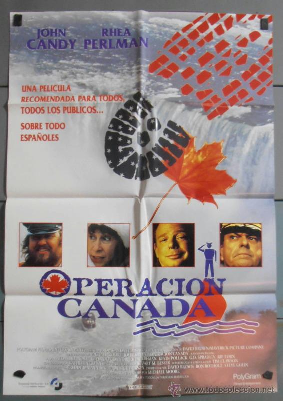 Cin&eacute;ma: OPERACI&Oacute;N CANADA, CARTEL DE CINE ORIGINAL 70x100 APROX (5959)